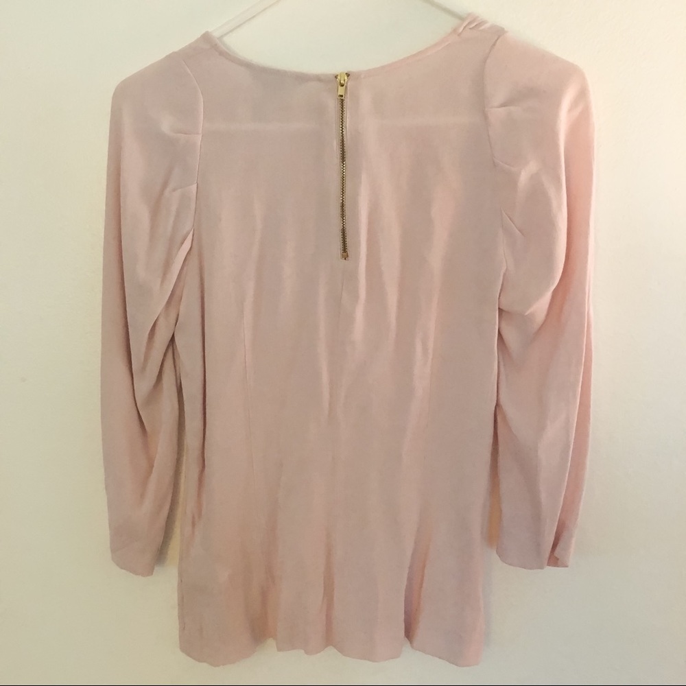 Pink Structured Blouse - Picture 6 of 6